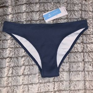 NWT Cupshe Cheeky Ribbed Bikini Bottoms Small